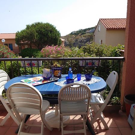 4RB86 Appartement type T2 cabine dans résidence bord de mer à Collioure Esterno foto